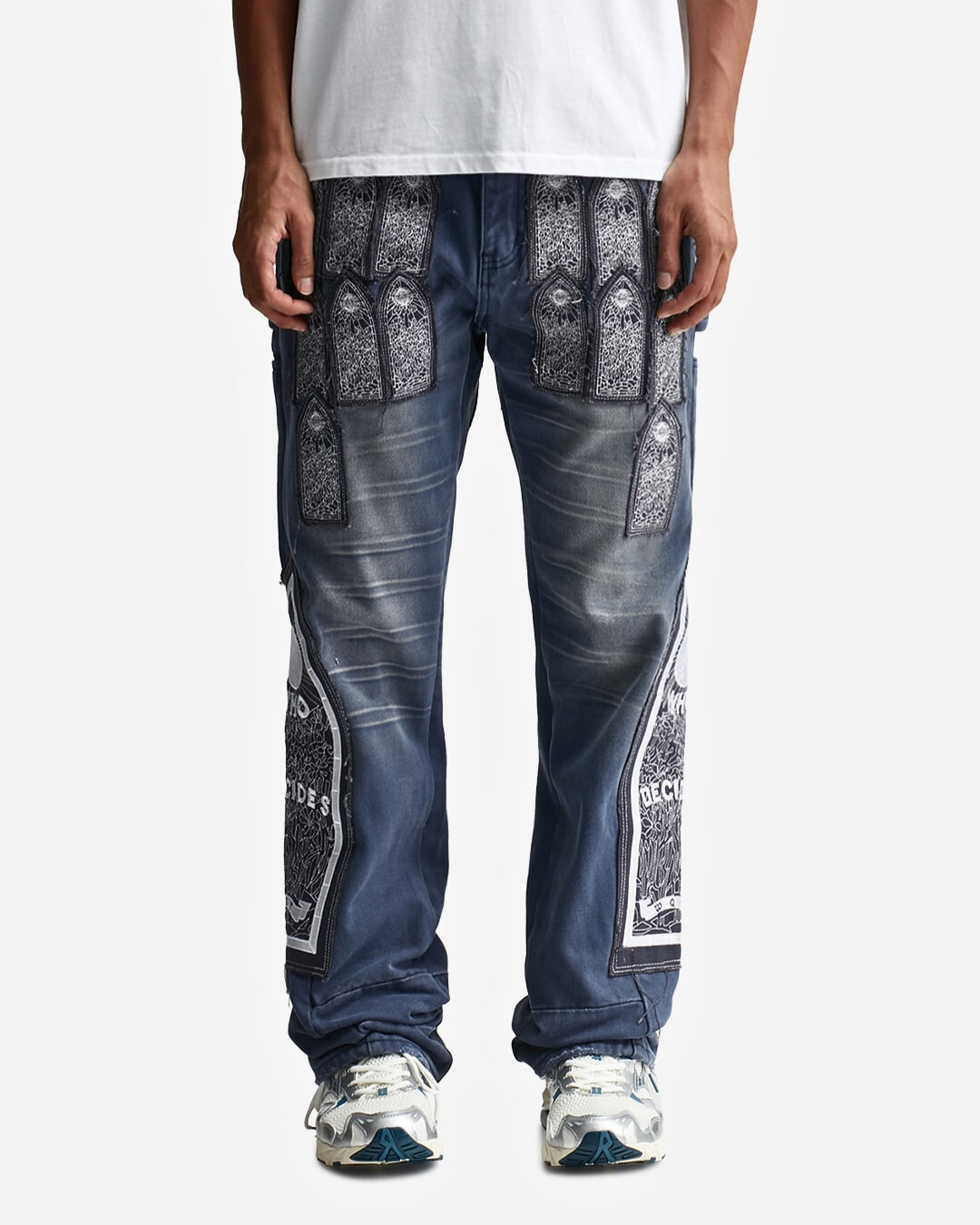 Who Decides War Patched Arc Pants In Purple