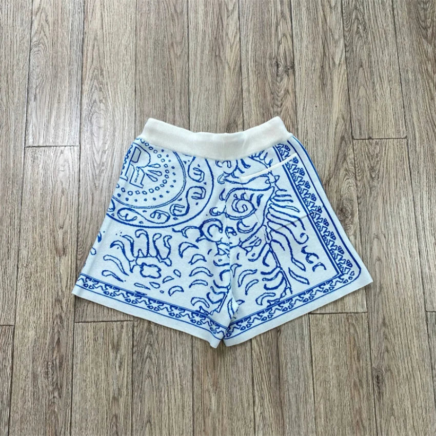 Rhude Knit Tile Wool Cashmere Short