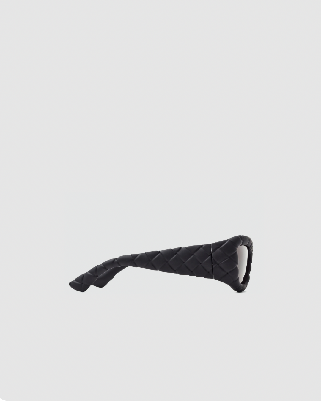 Bottega Veneta Intrecciato rectangular sunglasses