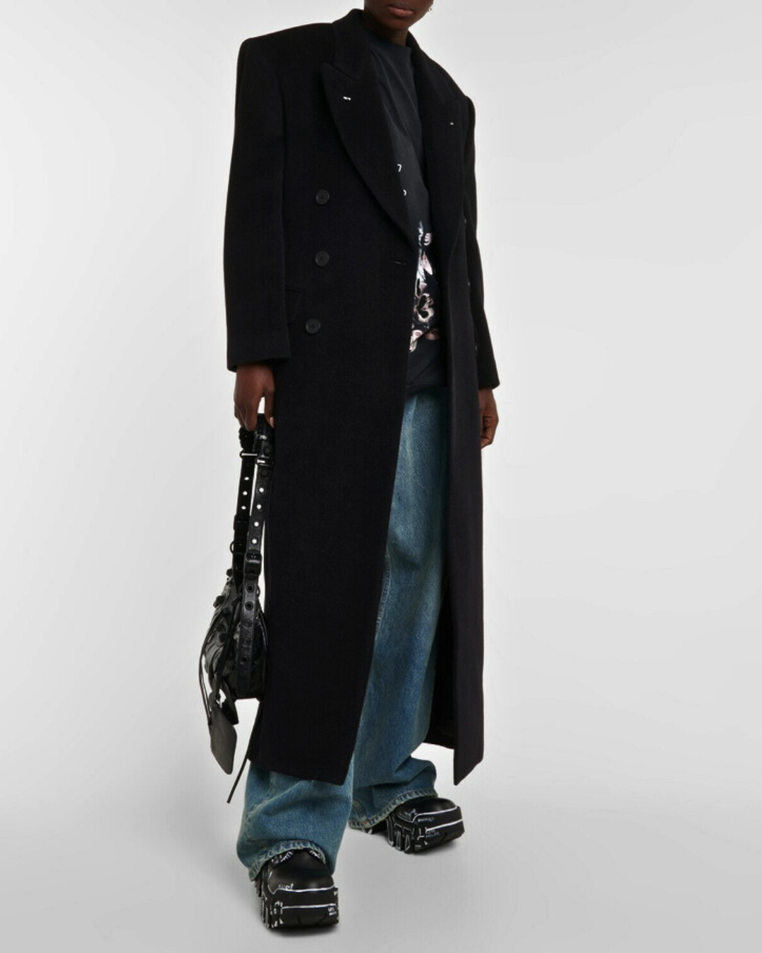 Balenciaga Bulldozer Marker Lug-Sole Boots