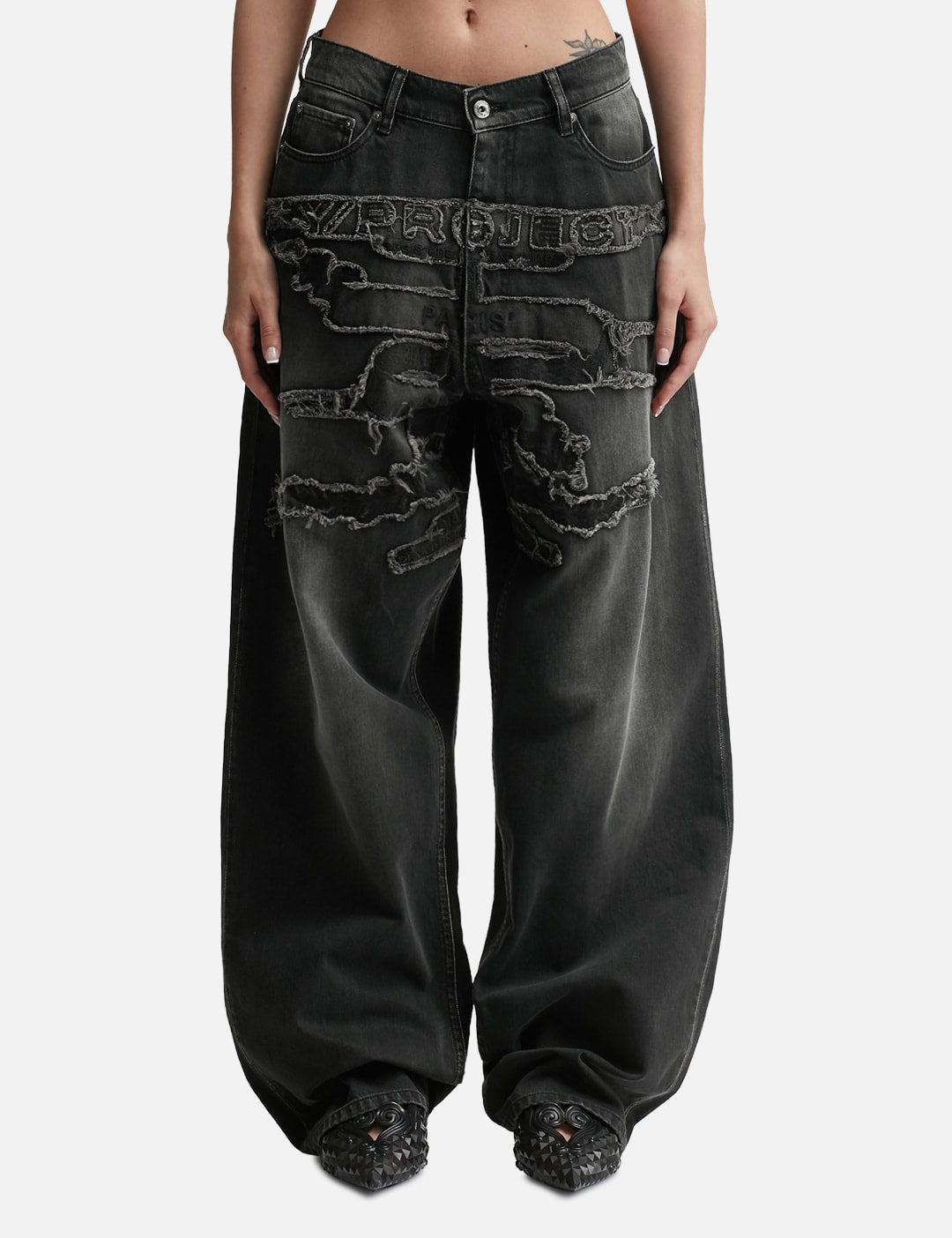 Y/PROJECT Paris Best Patch Jeans