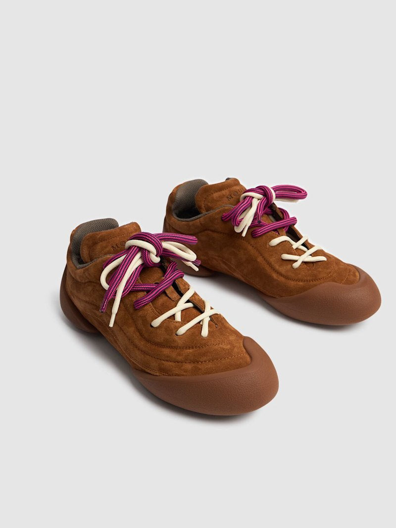 McQueen Flexion leather sneakers