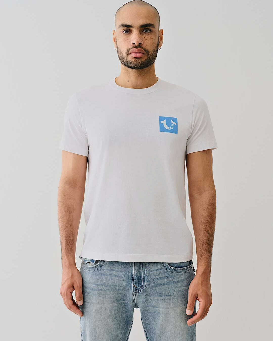 True religion checker Horseshoe Tee
