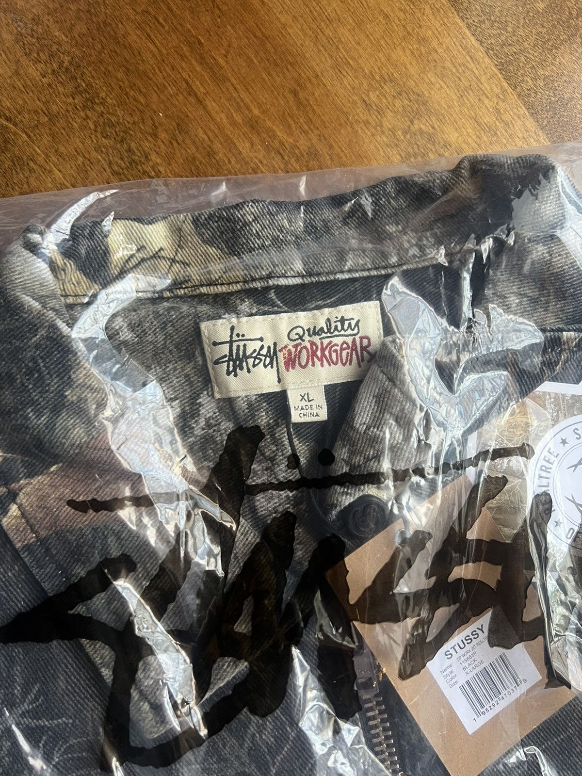 Stussy RealTree Zip Work Camo Jacket