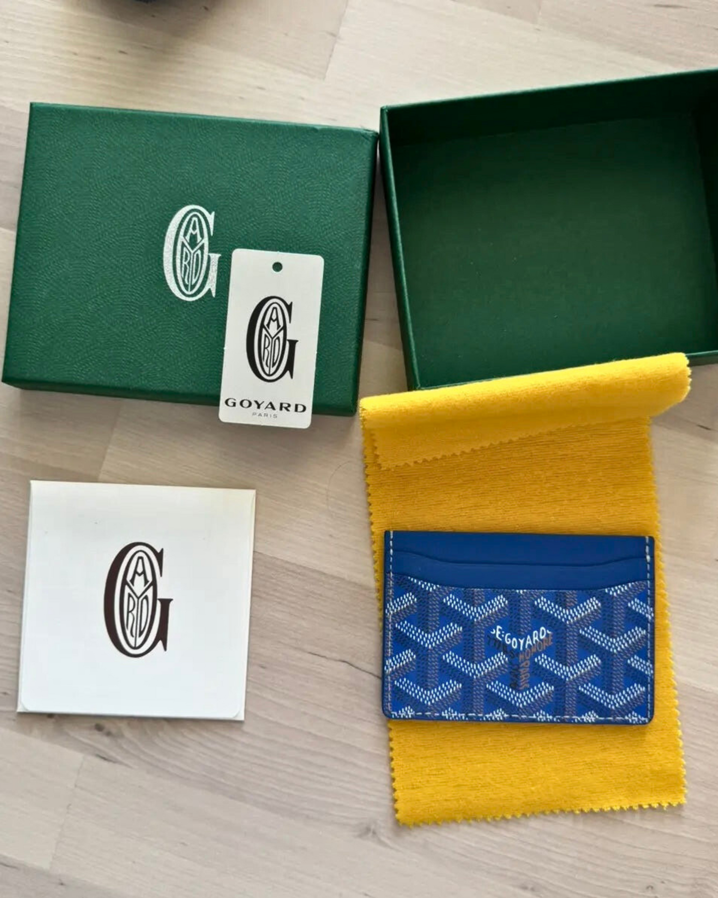 Goyard Goyardine Saint Sulpice Card Holder