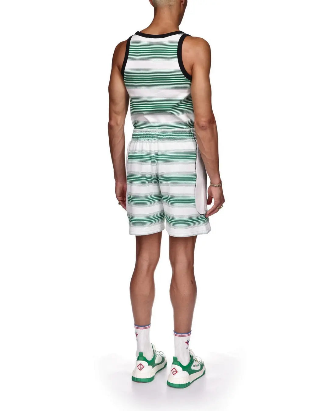 Casablanca Gradient Stripe Sweatshorts urbanluxeclo