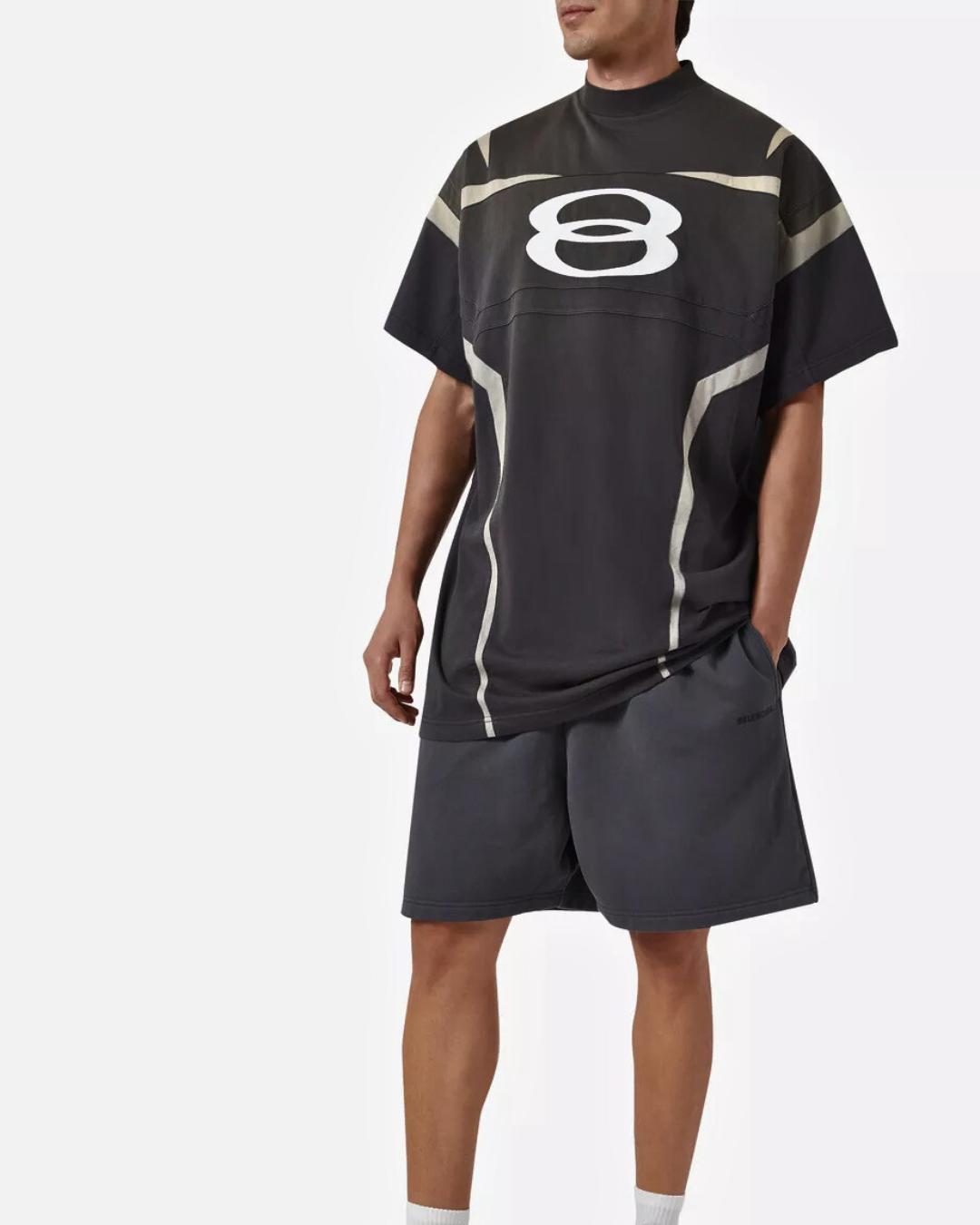 Balenciaga Sports Unity Icon Oversized T-Shirt