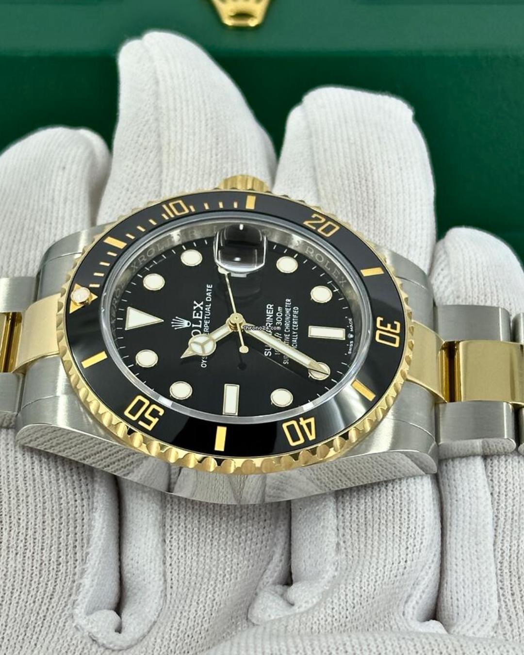 Rolex Submariner Date Submariner Date 41mm Two-Tone Black