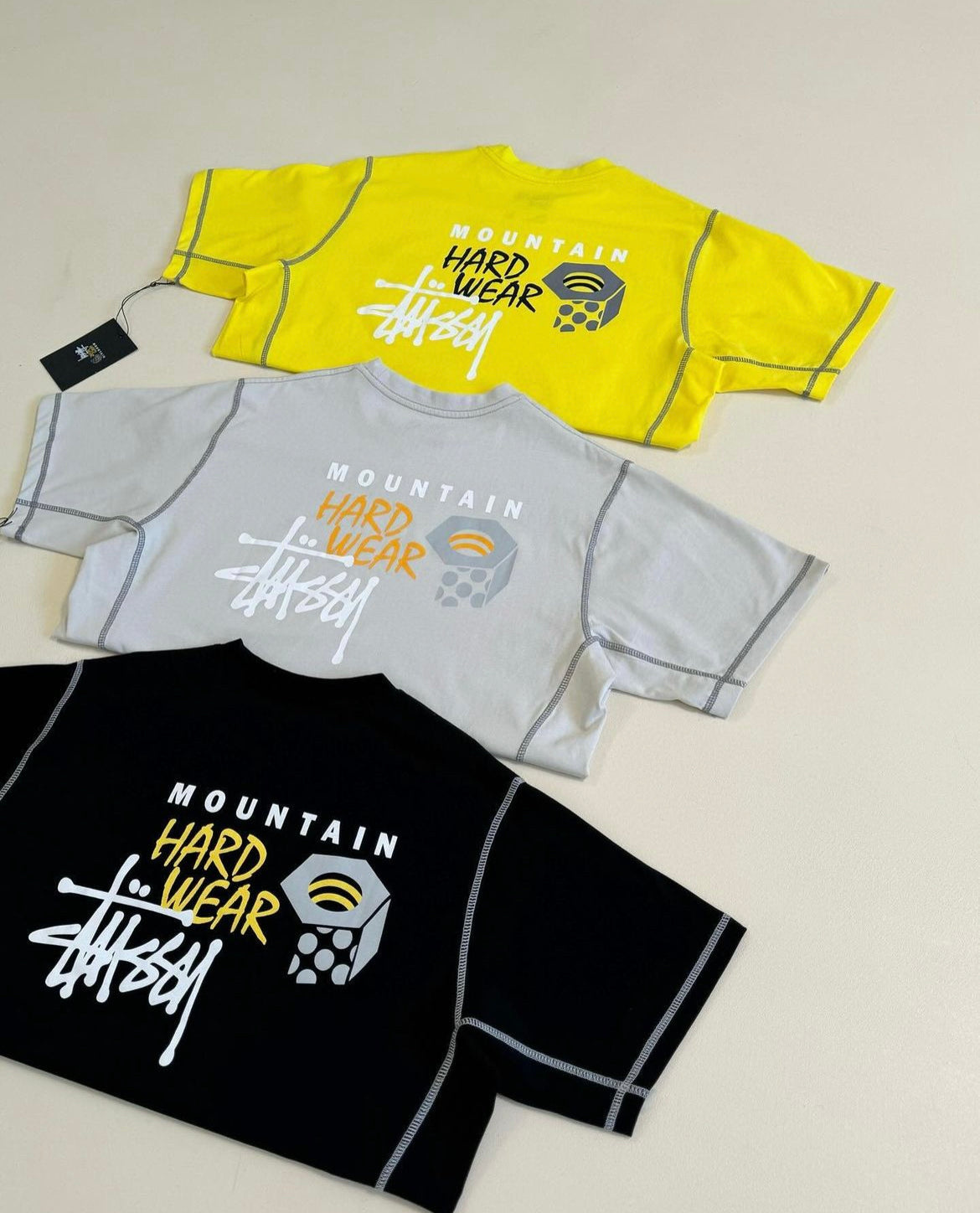 Stüssy X Mountain wear Tee
