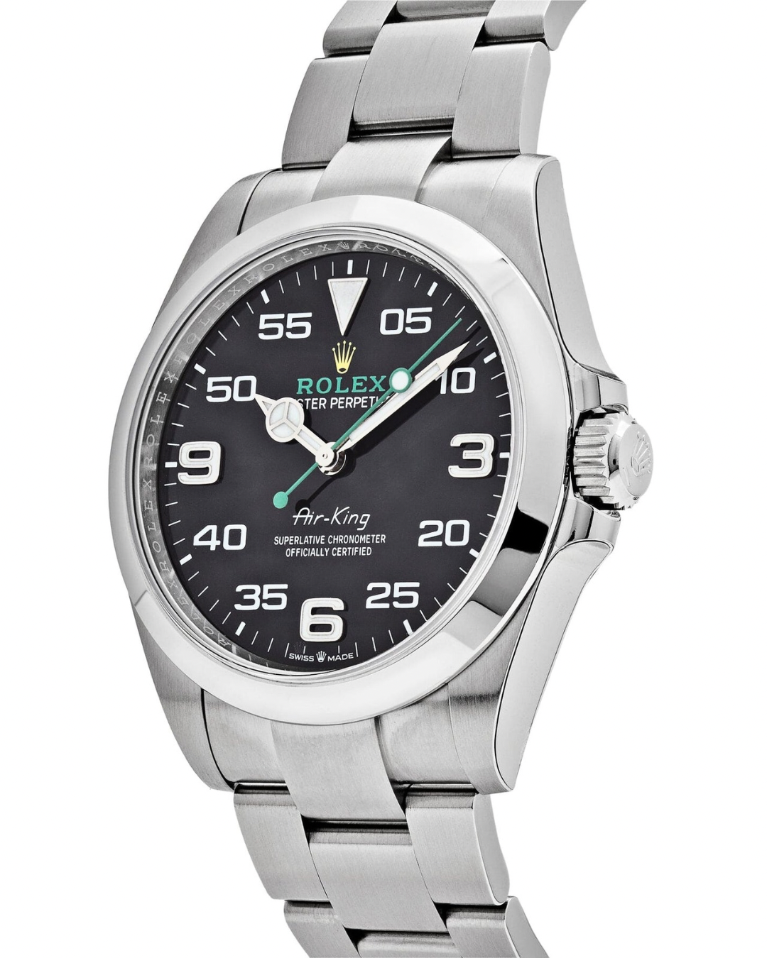 Rolex Air-King 126900 Stainless Steel Black Dial