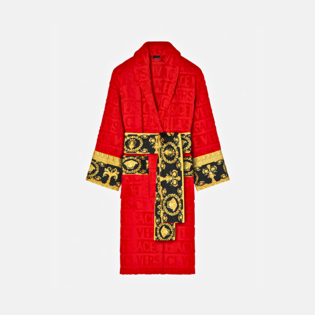 Versace I ♡ Baroque Bathrobe