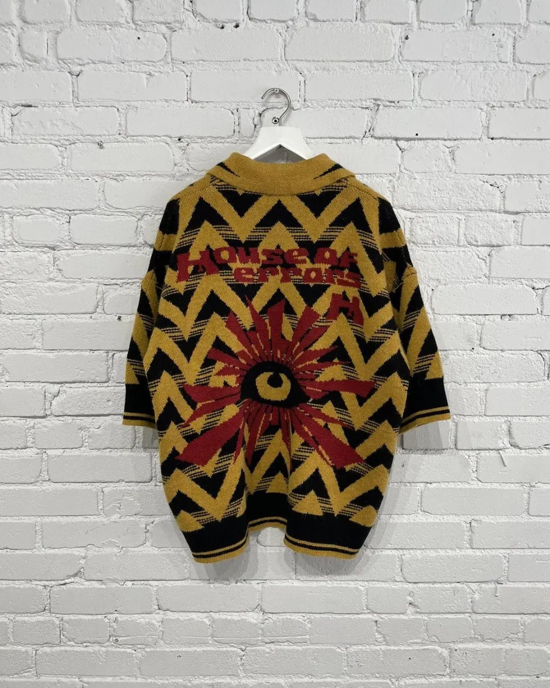 House of Error knitted Jersey Top Wrighty urbanluxeclo