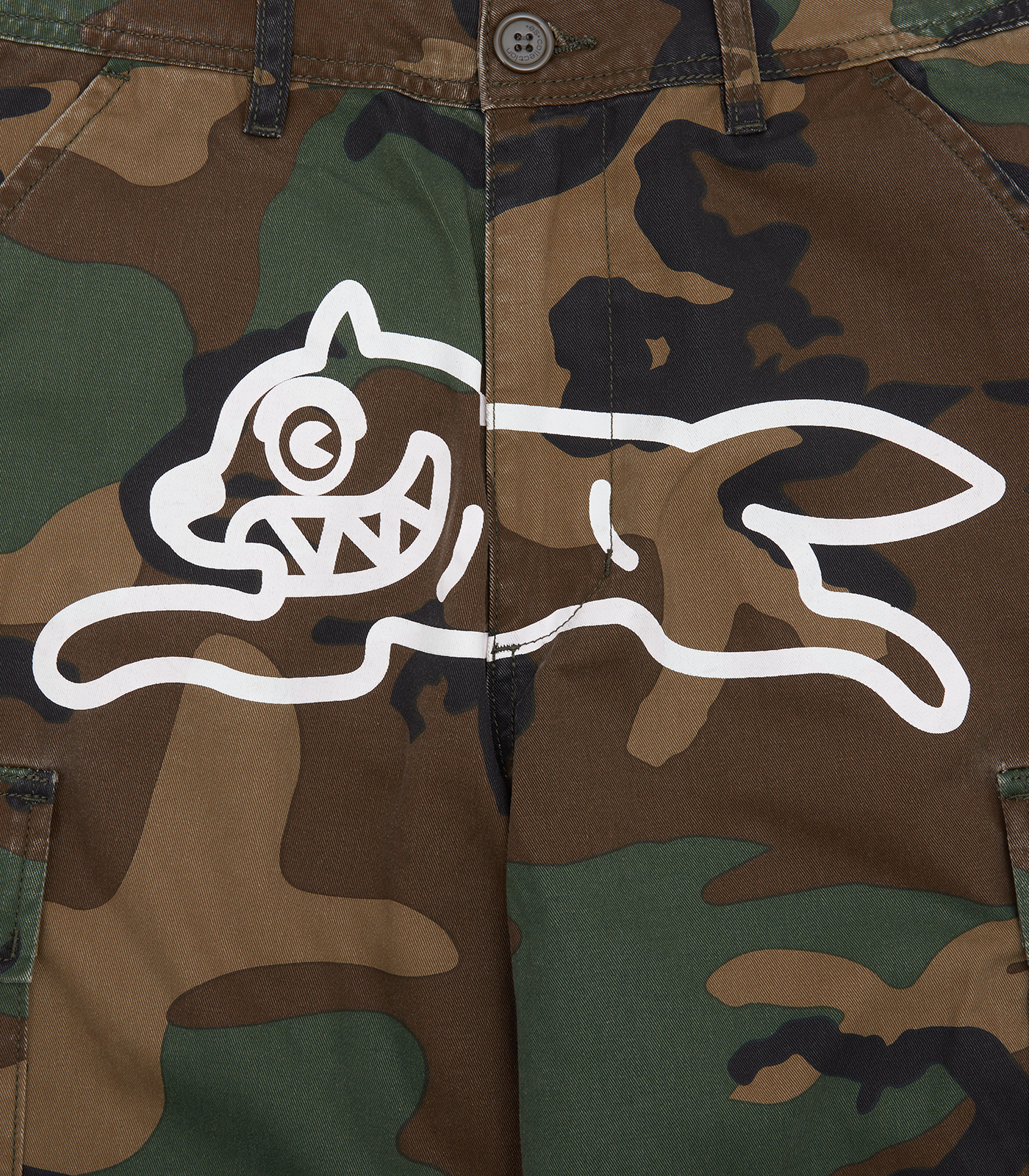 ICECREAM Pre -Fall '23 Running Dog Camo Cargo Pants - Camo