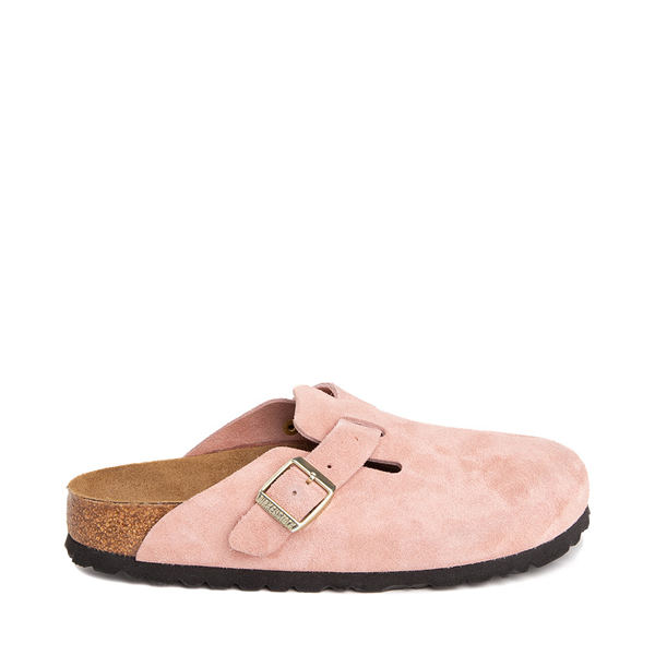 Birkenstock Boston Soft Footbed Suede Leather Clogs