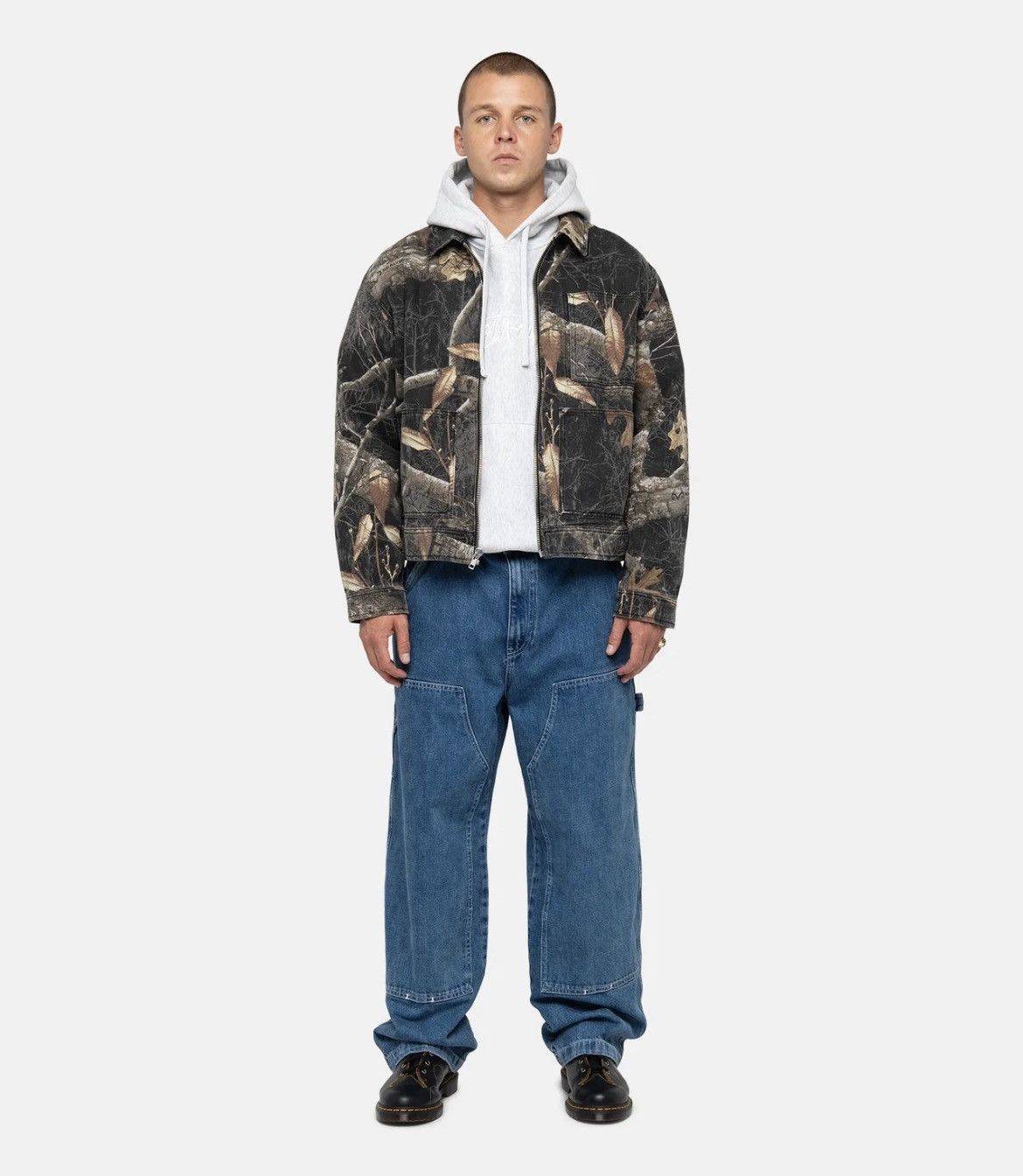 Stussy RealTree Zip Work Camo Jacket