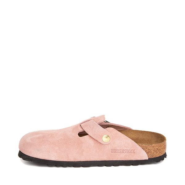 Birkenstock Boston Soft Footbed Suede Leather Clogs