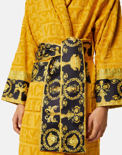 Versace I ♡ Baroque Bathrobe