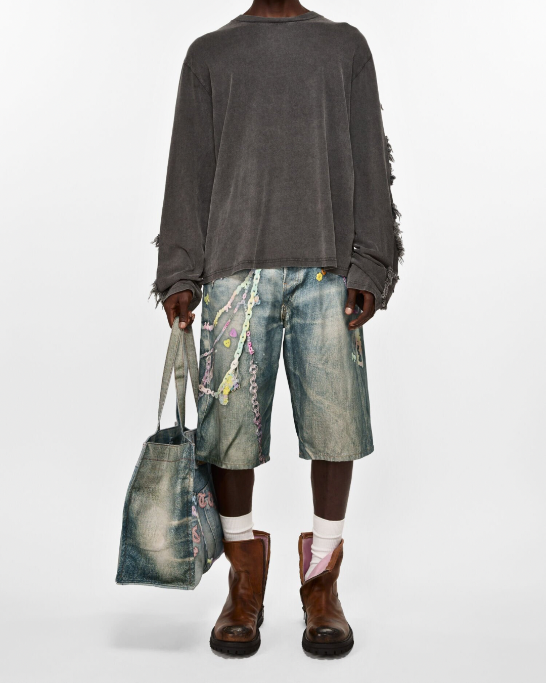 Acne studios Denim shorts Loose fit