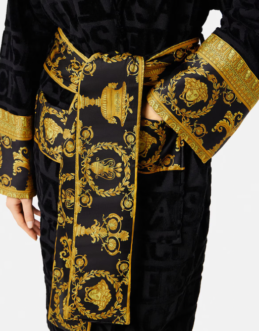 Versace I ♡ Baroque Bathrobe