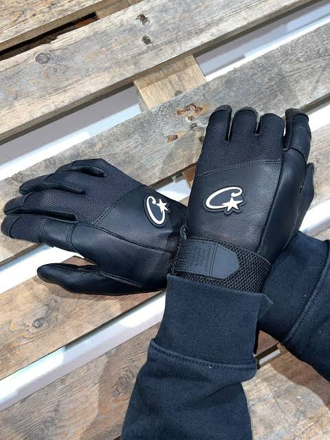 Corteiz Leather Gloves