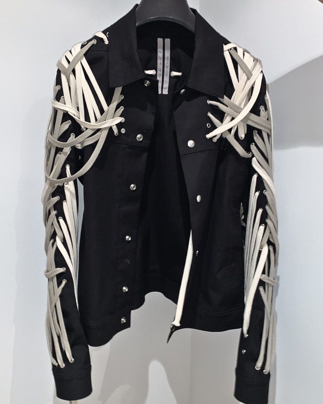 Rick Owens Tecuatl Megalaced Worker Jacket