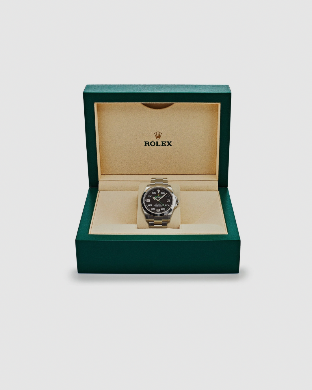 Rolex Air-King 126900 Stainless Steel Black Dial