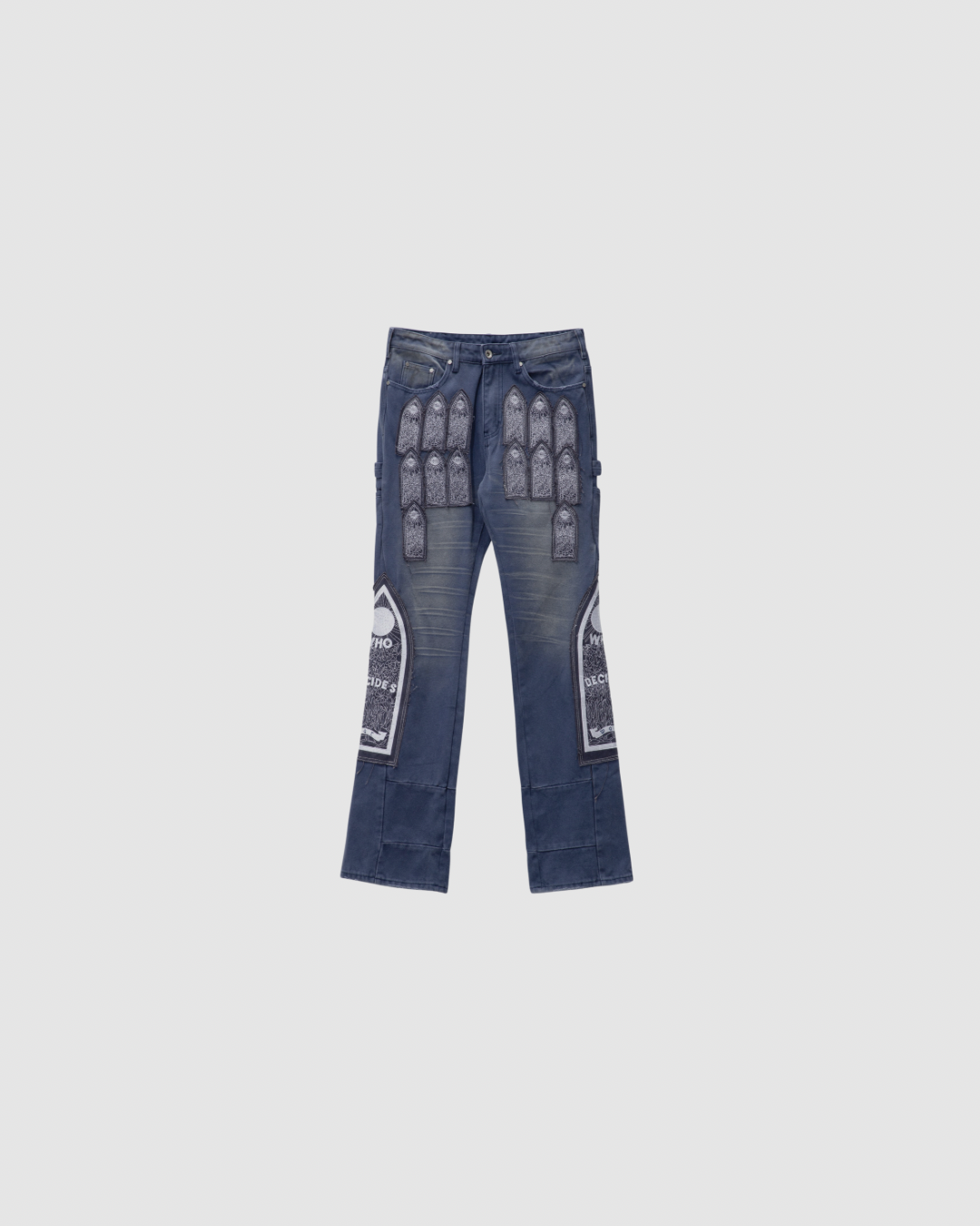 Who Decides War Patched Arc Pants In Purple