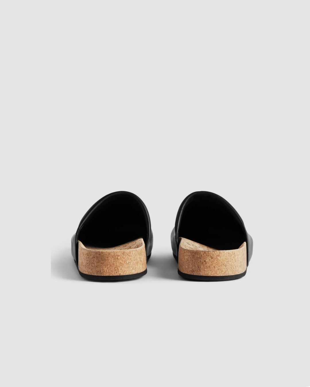 Balenciaga I Scholl Flat Mule In Black