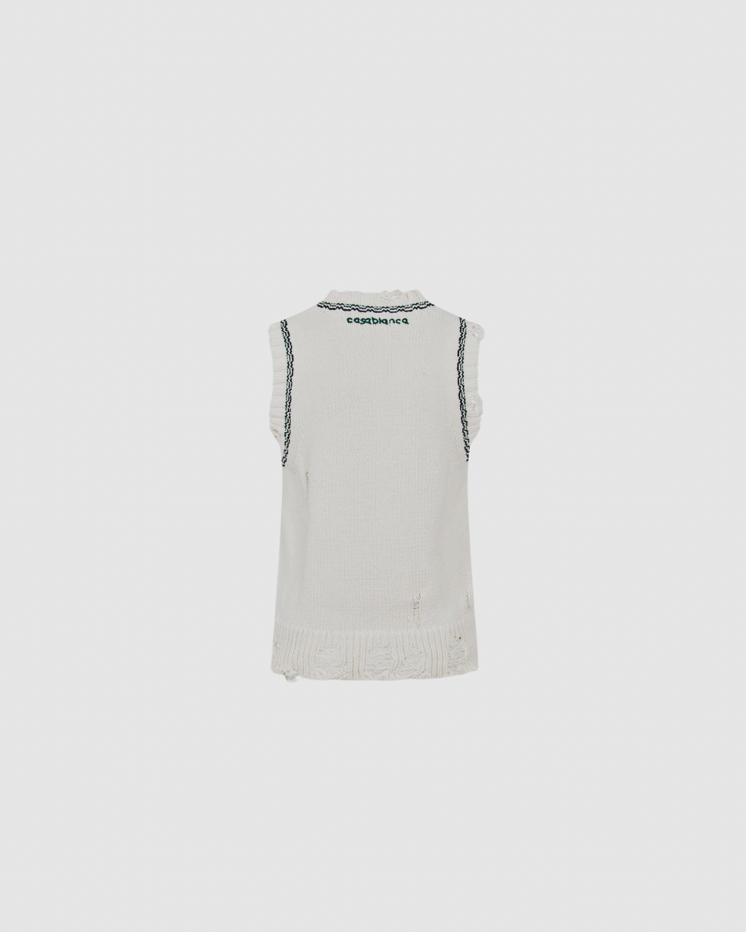 Casablanca Intarsia baseball Top
