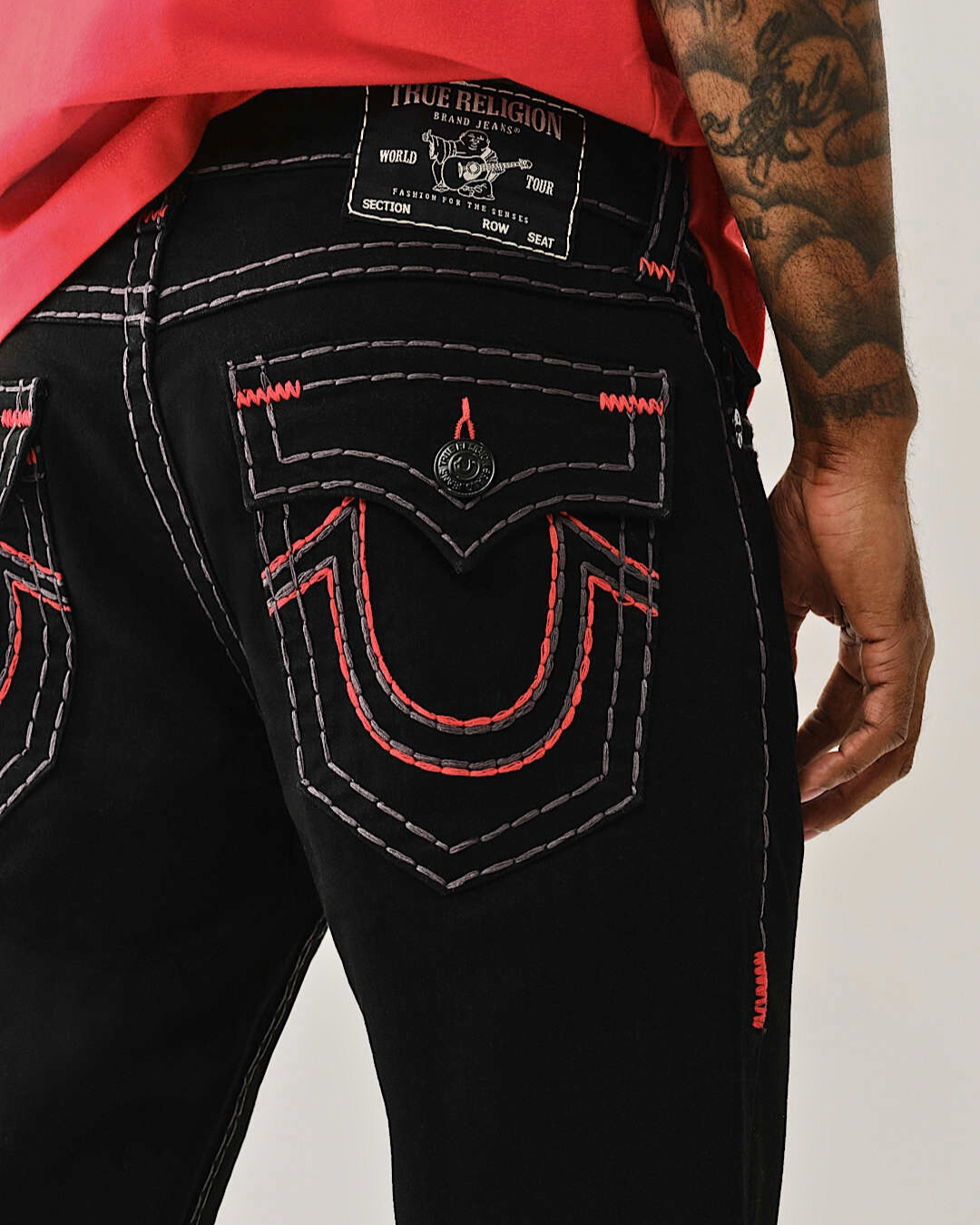 True religion Ricky quad Horseshoe Straight Jeans