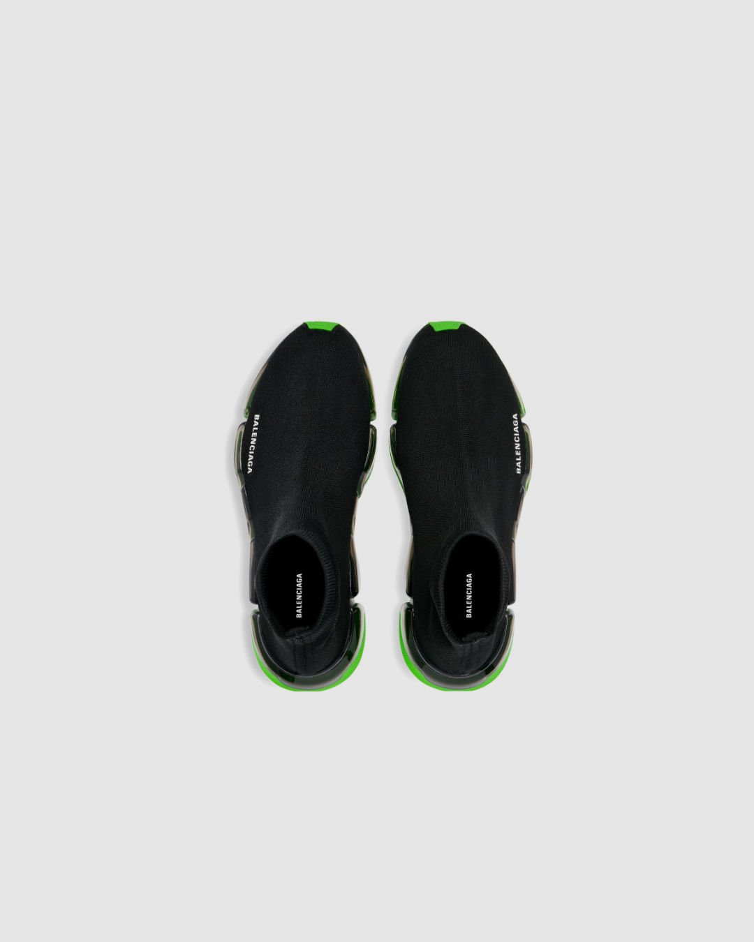Balenciaga Speed 2.0 Full Clear Sole Knit Sneaker