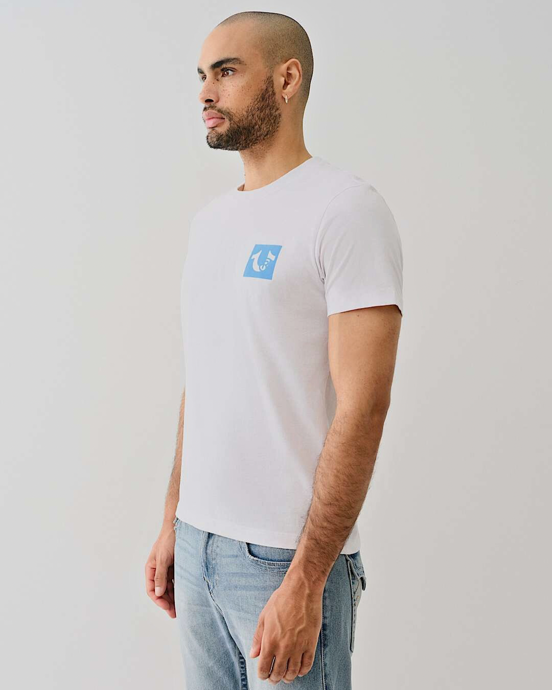True religion checker Horseshoe Tee
