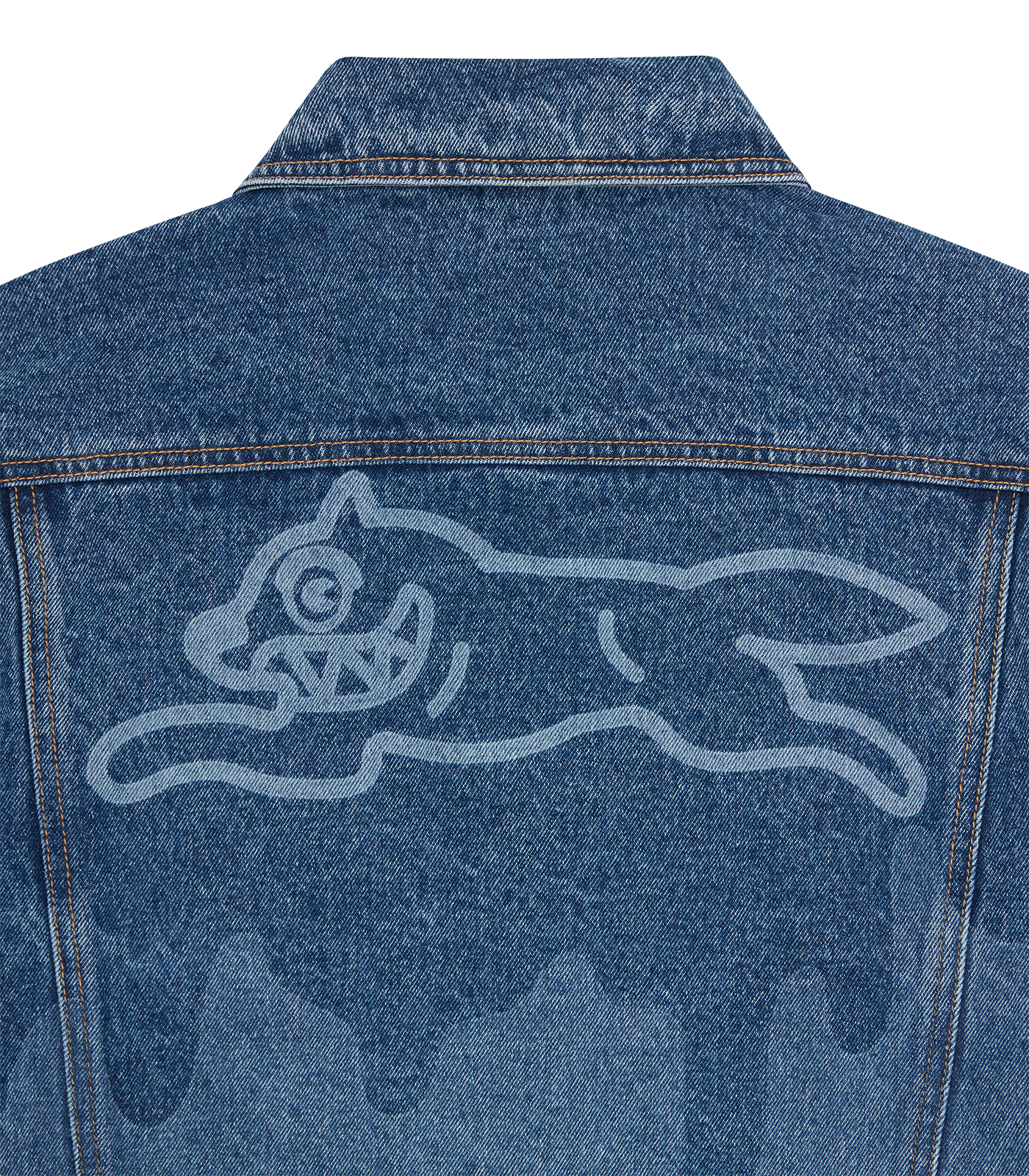 Icecream Lazer Drip Denim Trucker Jacket