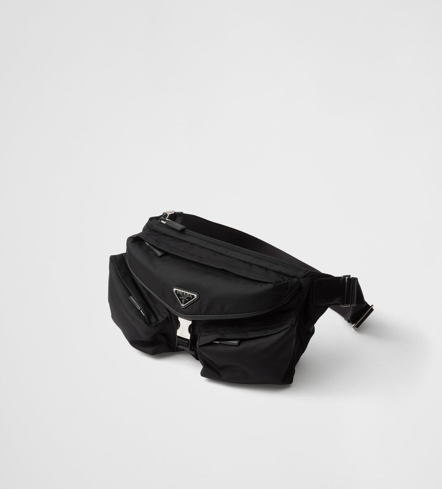 PRADA Small Re-Nylon and Calf Leather Belt Bag