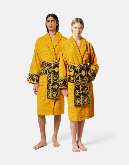 Versace I ♡ Baroque Bathrobe