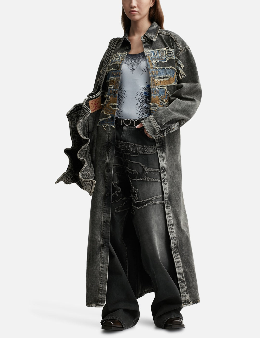 Y/PROJECT Paris Best Patch Jeans