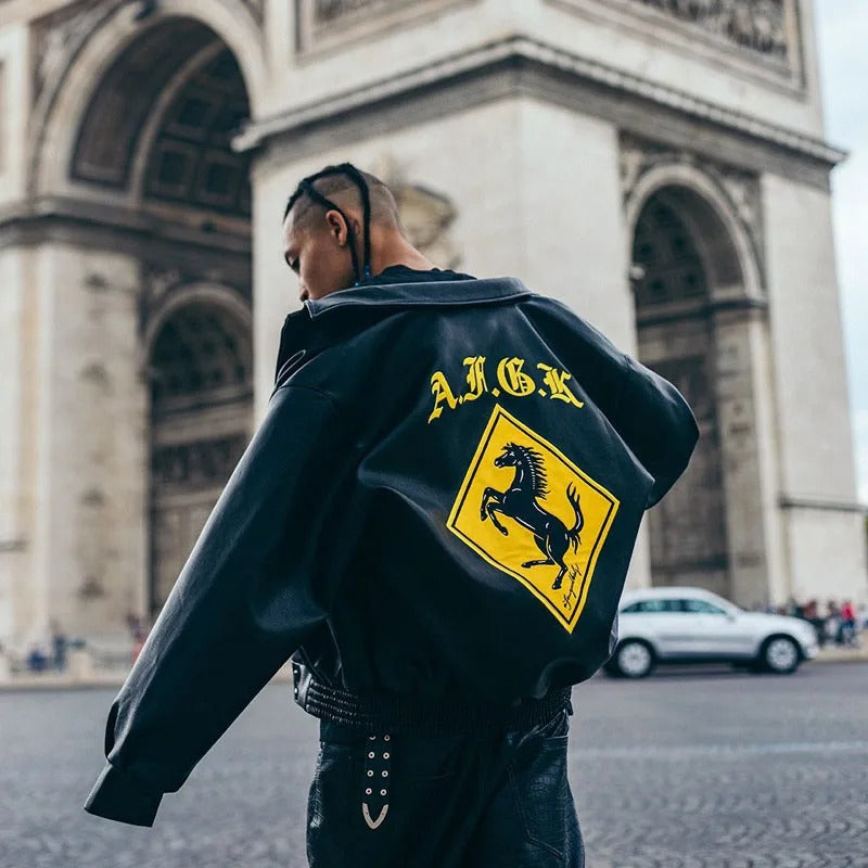 A Few Good Kids Racing Leather Jacket