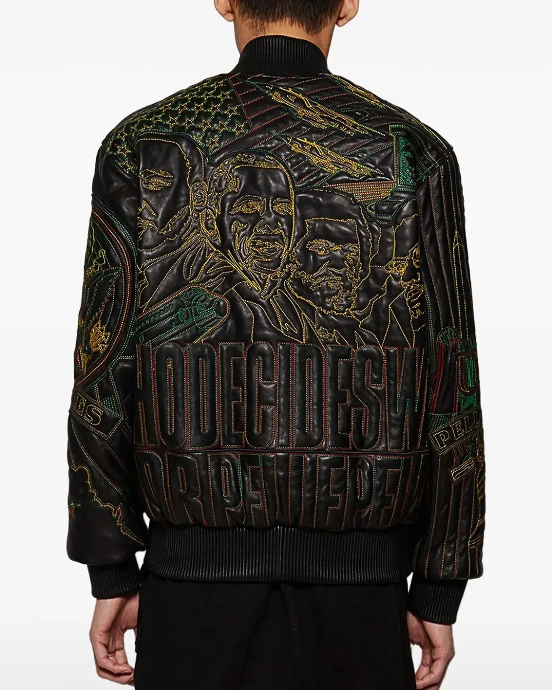 Who Decides War × PP Monument bomber jacket urbanluxeclo