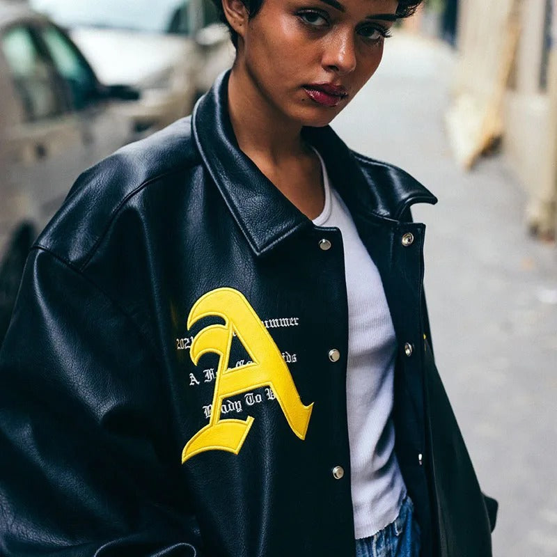 A Few Good Kids Racing Leather Jacket