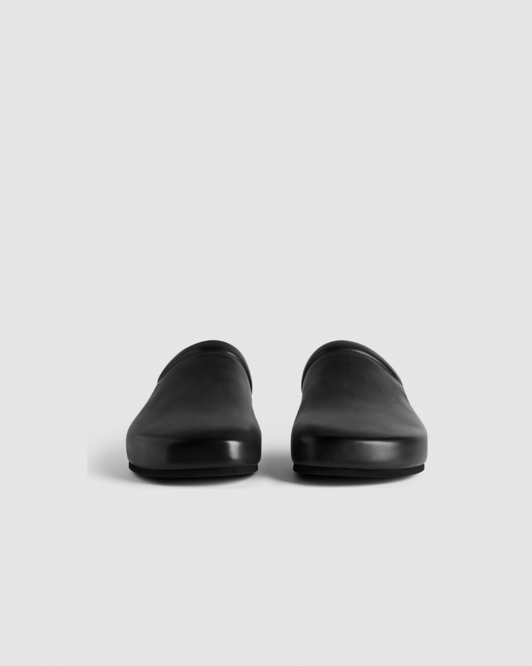 Balenciaga I Scholl Flat Mule In Black