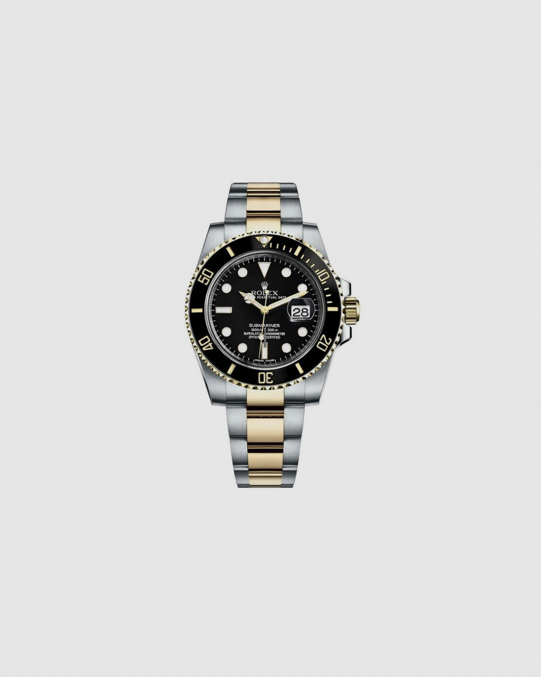 Rolex Submariner Date Submariner Date 41mm Two-Tone Black