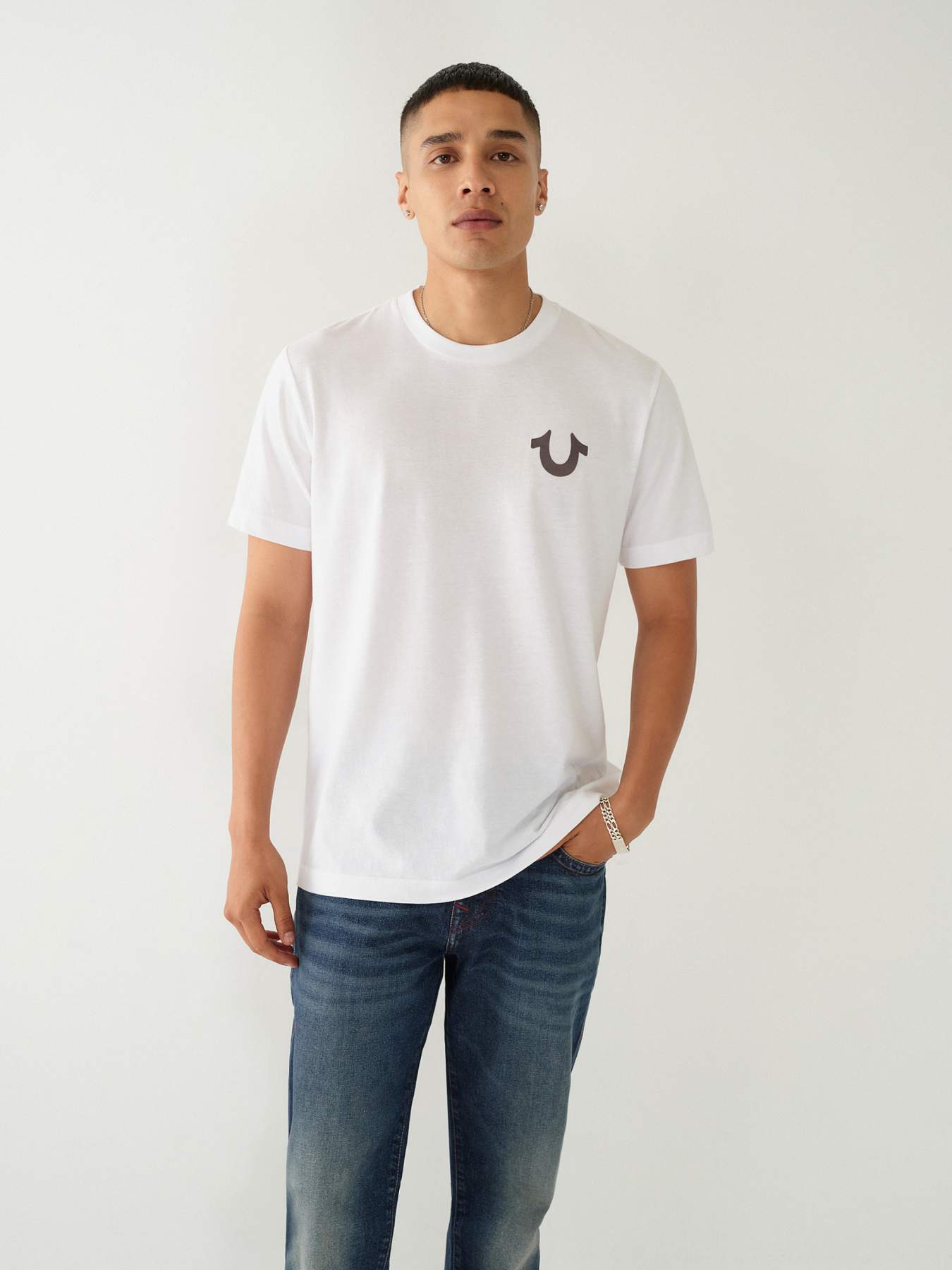 True Religion Horseshoe Logo T-Shirt
