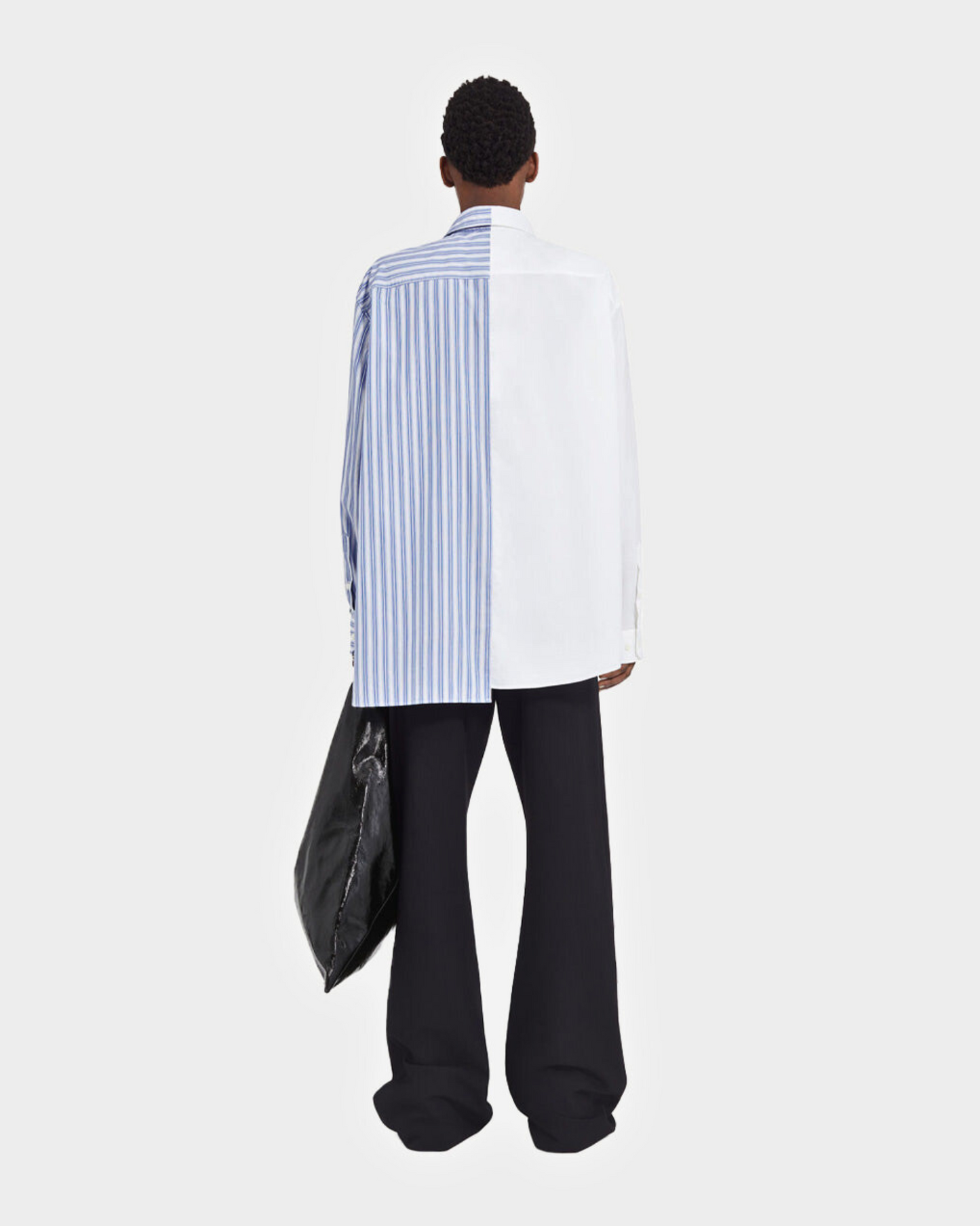 MM6 Maison Margiela Spliced Numbers Shirt White/Blue