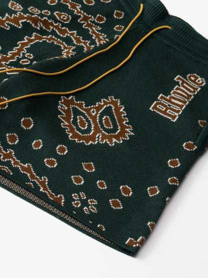 RHUDE Knit Bandana Shorts