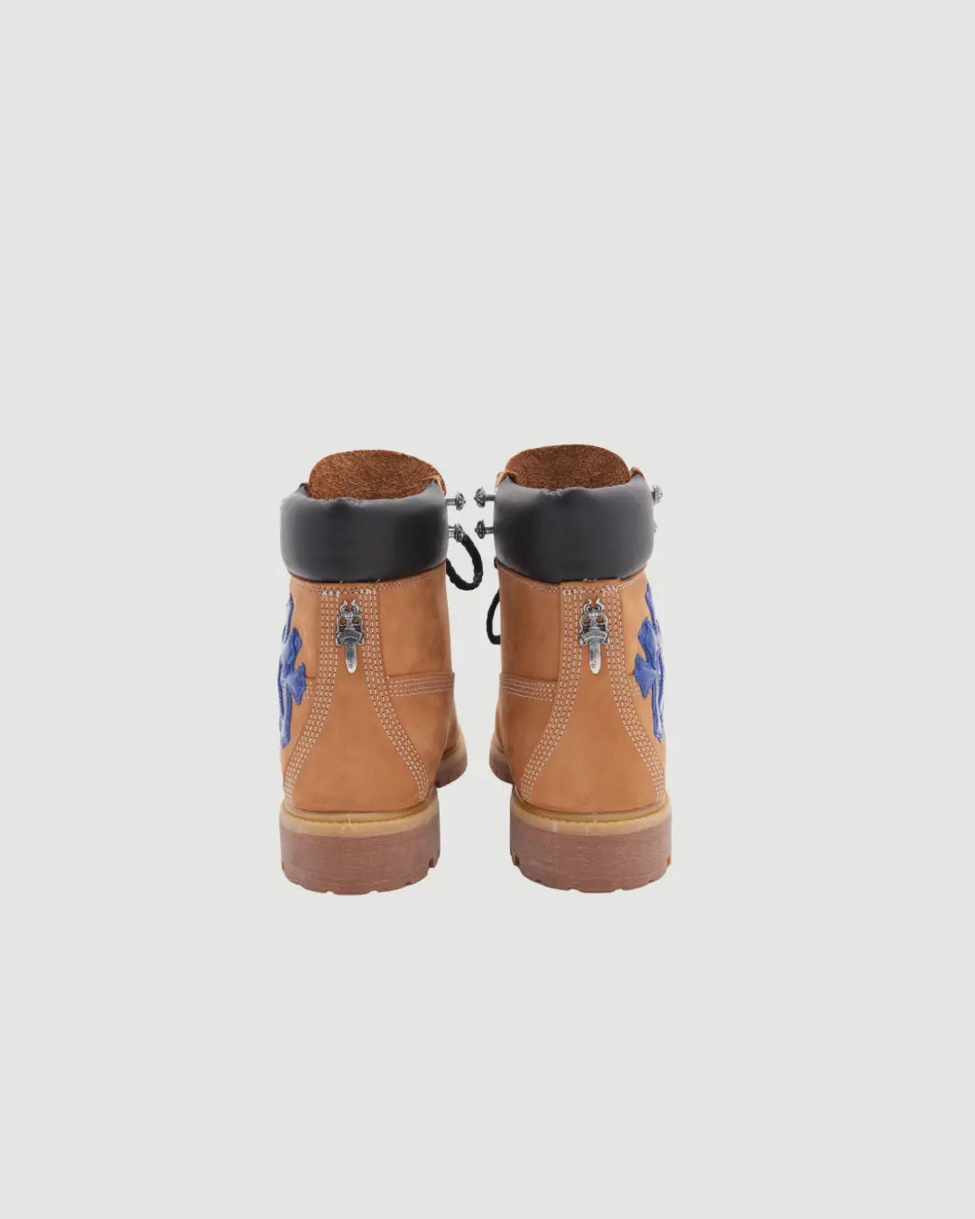 Chrome Hearts Cross Patch Timberland 6 Inch Boots urbanluxeclo