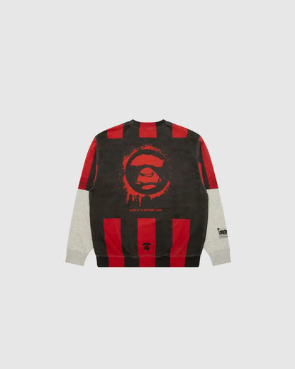A Bathing Ape AAPE Moonface Crewneck Sweatshirt urbanluxeclo