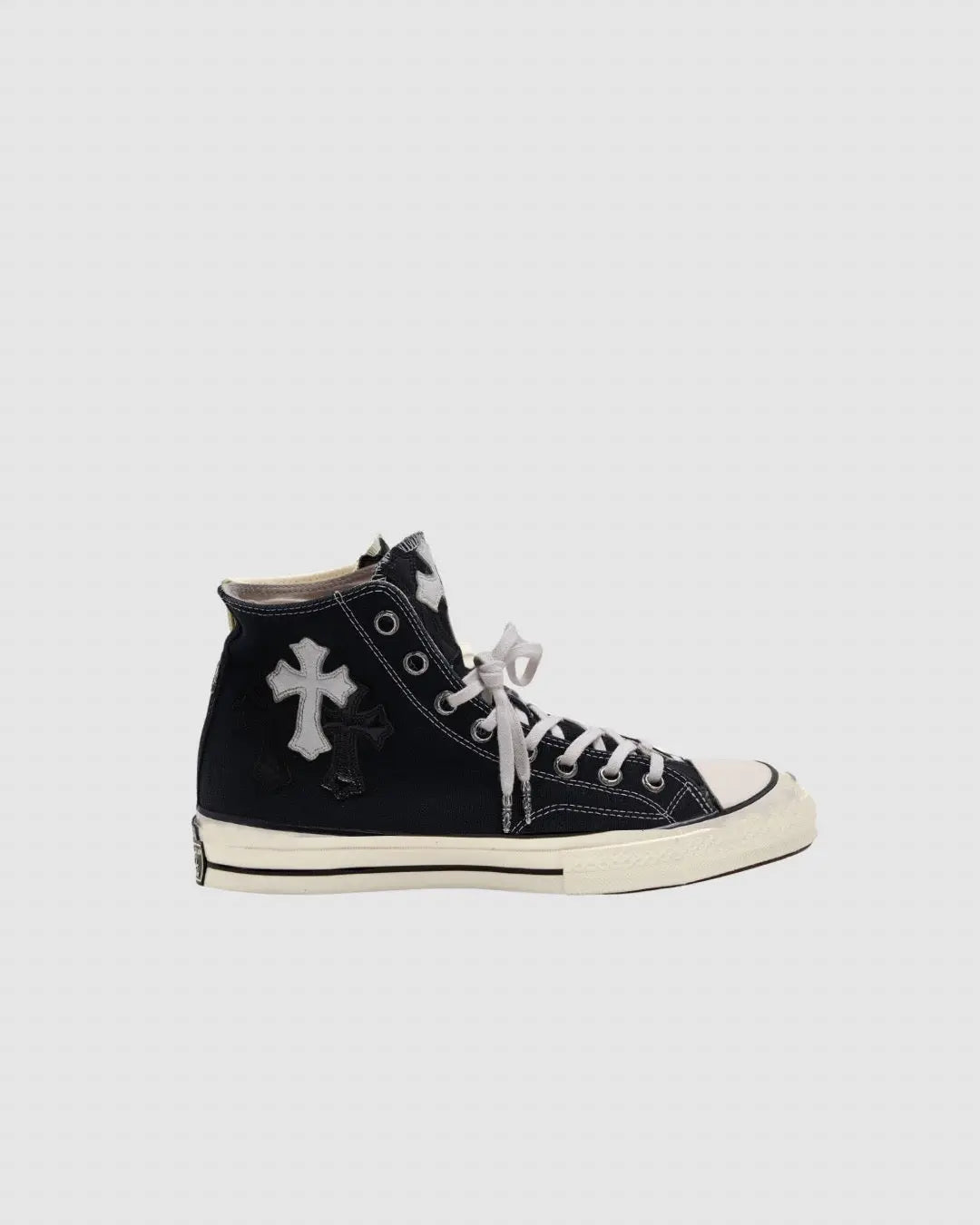 Chrome Hearts Cross Patch Converse Chuck Taylors urbanluxeclo