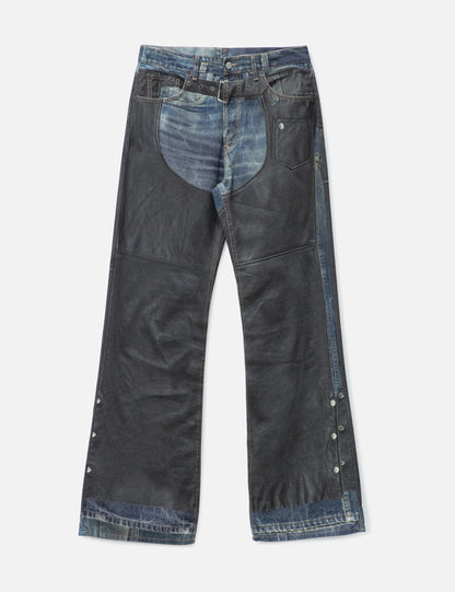 Acne studios Trompe Loeil Chaps Jeans