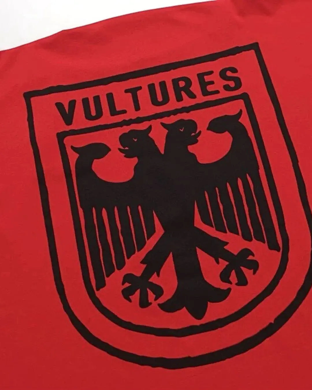 Kanye West Vultures Yeezy Merch Long Sleeve Shirt Red urbanluxeclo