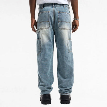 Graphic Patch Carpenter Denim jeans